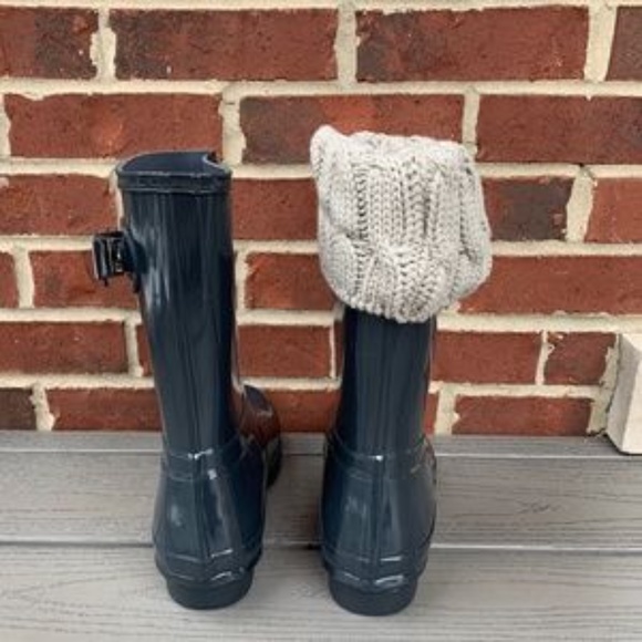 Hunter Original Short Gloss Rain Boots & - Picture 4 of 10
